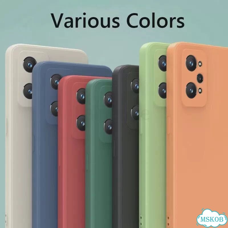 Чехол Realme GT2 Pro, Синий, жидкий силикон фото 7