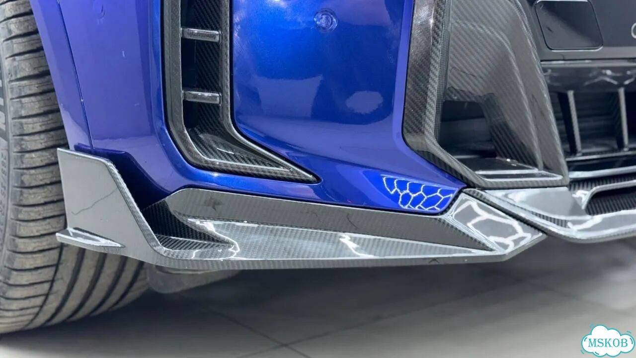 Сплиттер BMW X5 G05 LCI SQ сухой карбон фото 4