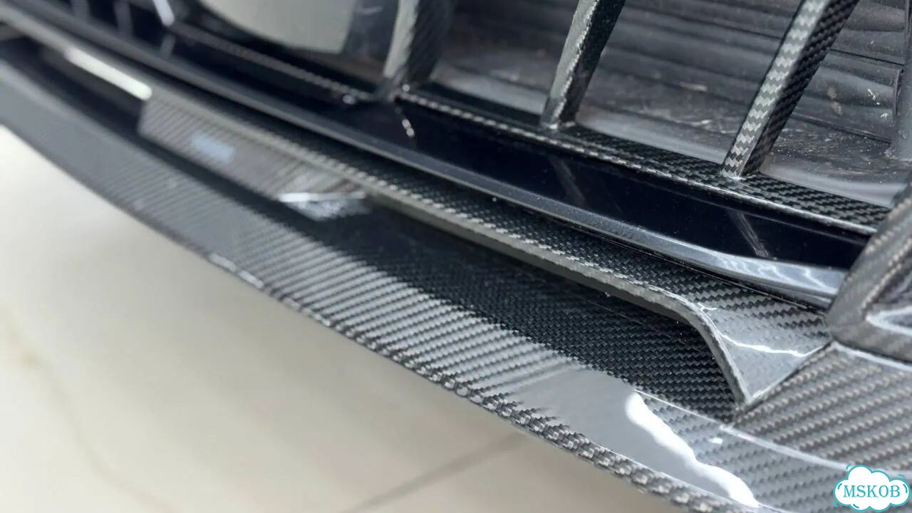 Сплиттер BMW X5 G05 LCI SQ сухой карбон фото 5