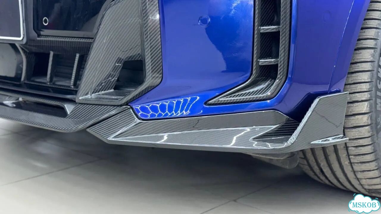 Сплиттер BMW X5 G05 LCI SQ сухой карбон фото 6
