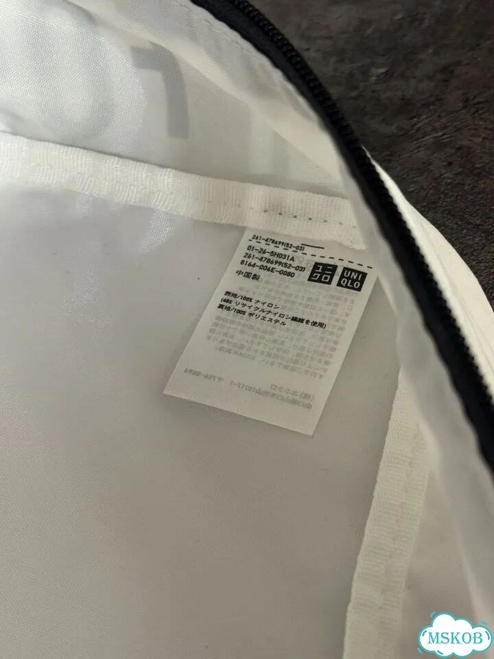 Косметичка кейс Anya Hindmarch Uniqlo фото 7