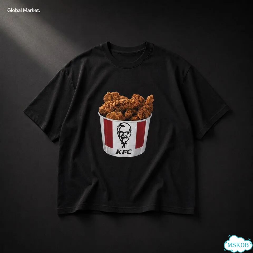 Футболка kfc archive type y2k фото 1
