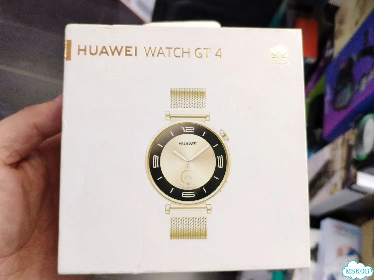 Смарт-часы huawei watch gt 4 gold фото 2