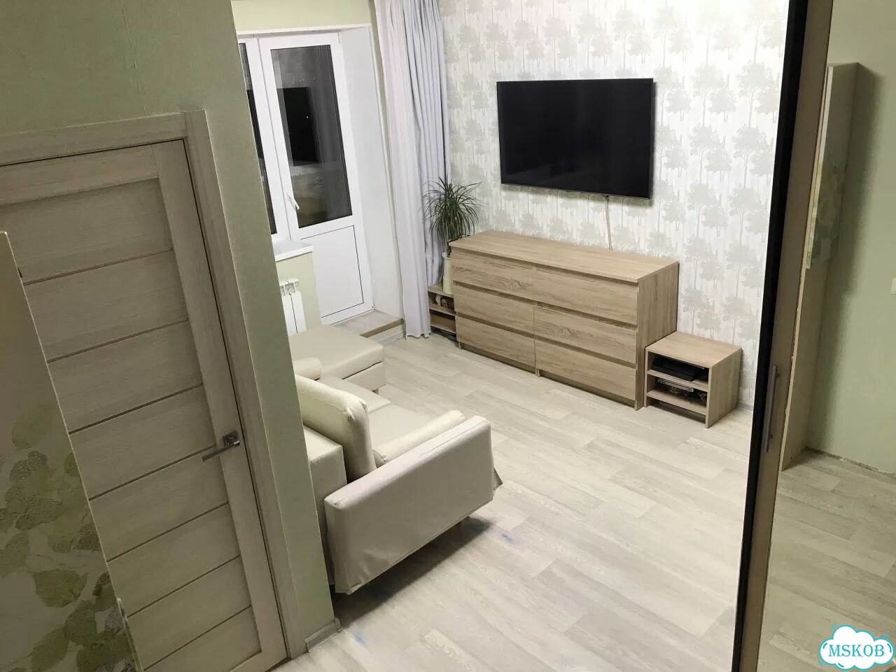 1-к. квартира, 30,1 м², 15/17 эт. фото 3