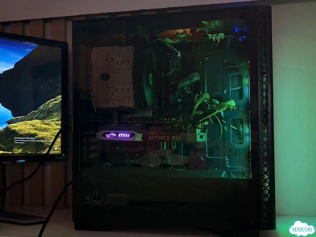 Игровой пк Ryzen 7 / 32 озу / RTX 2070 + монитор фото 2