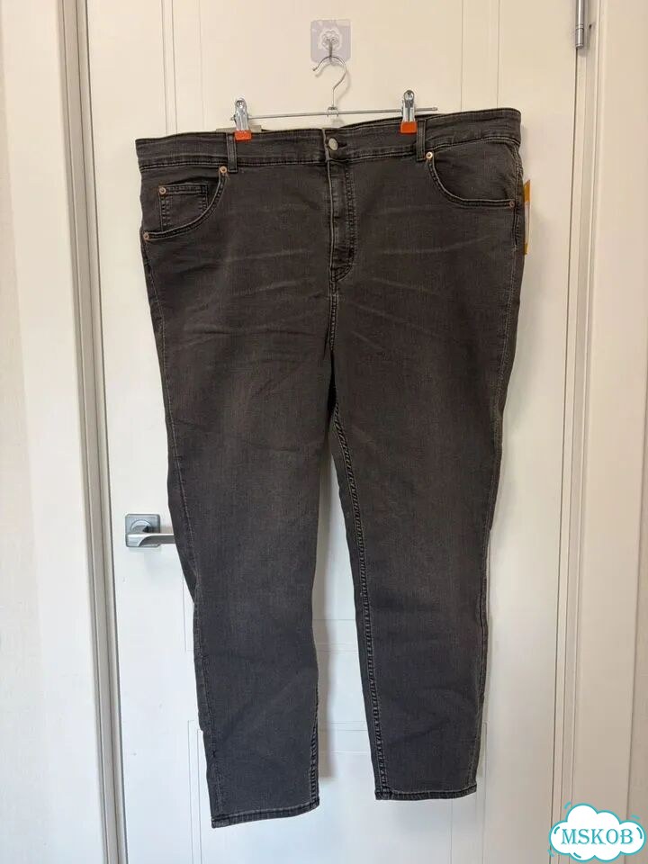 Новые джинсы h&m 3xl высокая талия фото 1