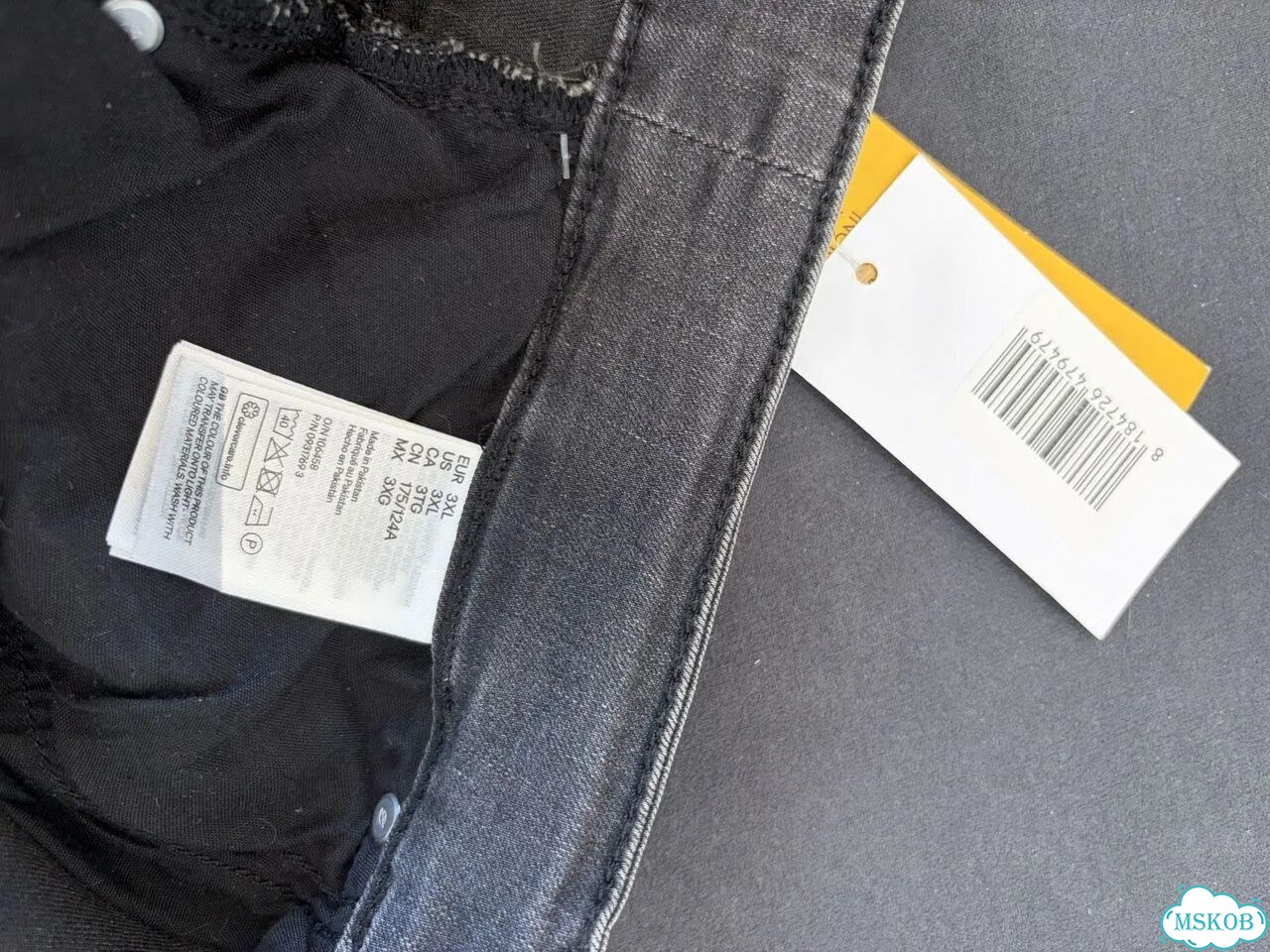 Новые джинсы h&m 3xl высокая талия фото 4