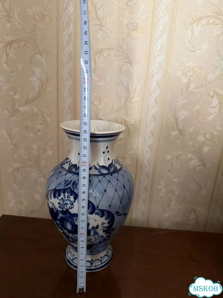 Ваза гжель СССР фото 6