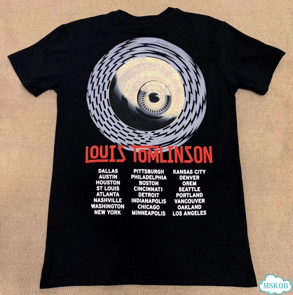 Футболка мерч Louis Tomlinson World Tour 2022 (M) фото 2