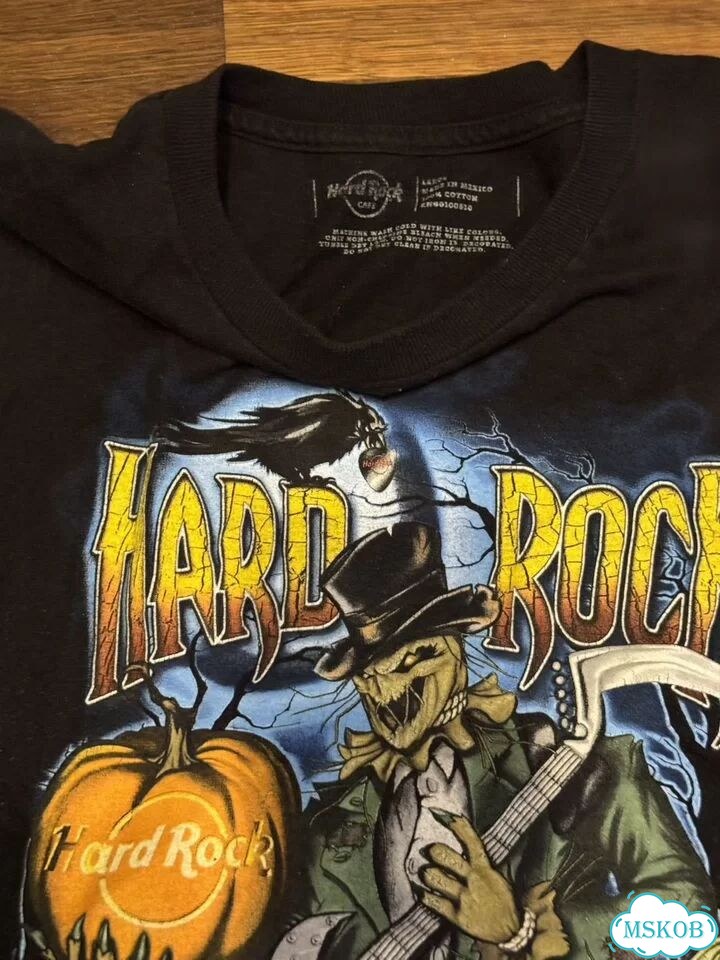 Футболка Hard Rock Halloweem винтаж архив фото 2