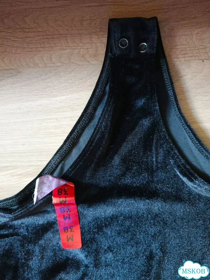 Боди бархатное pull&bear фото 2