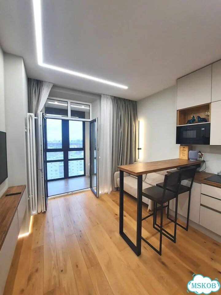 1-к. квартира, 43 м², 16/24 эт. фото 4