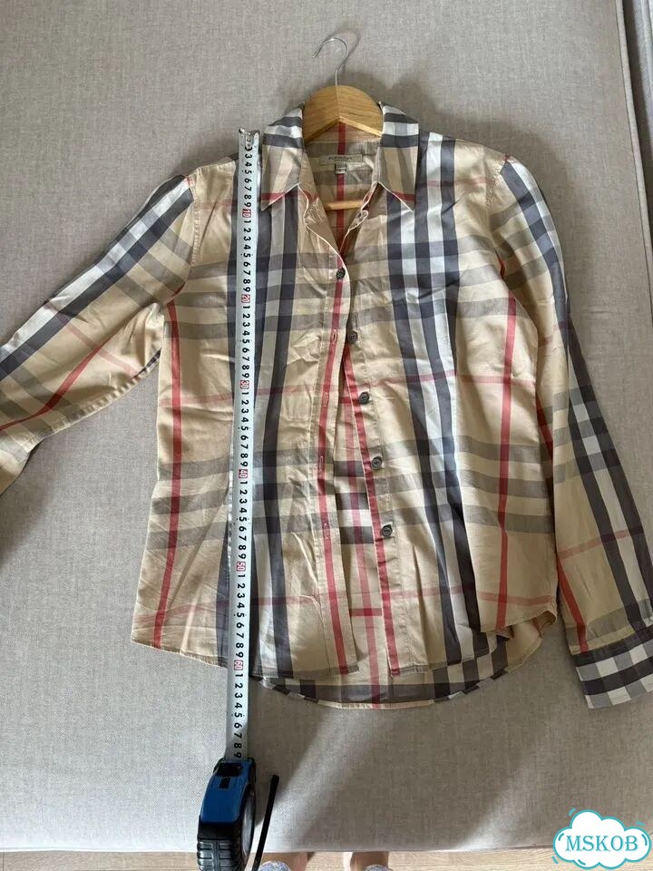Рубашка Burberry женская фото 4