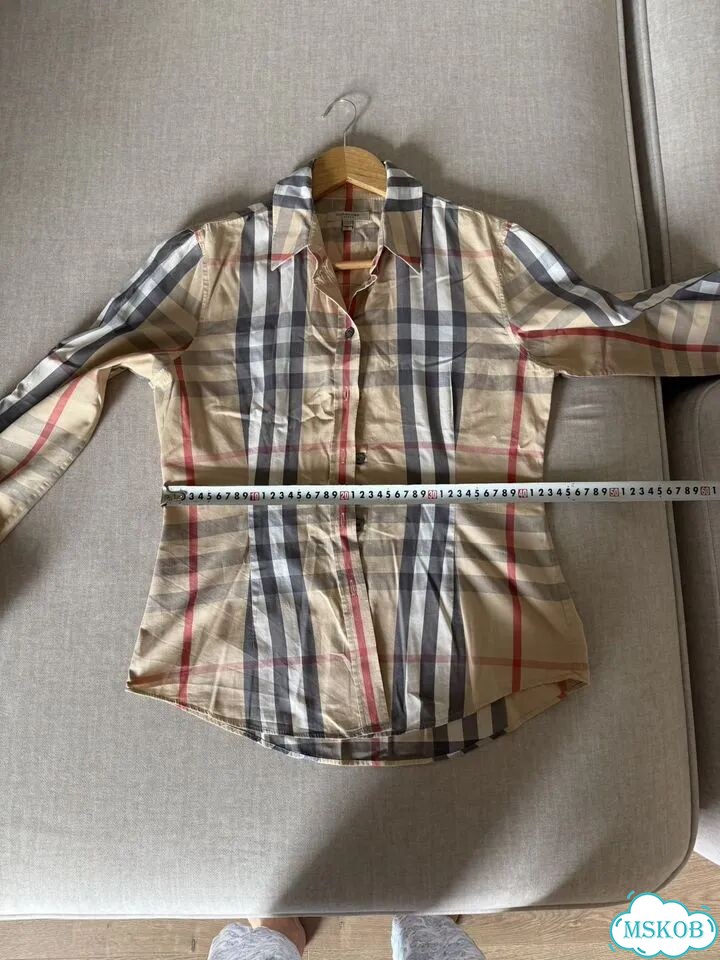 Рубашка Burberry женская фото 5