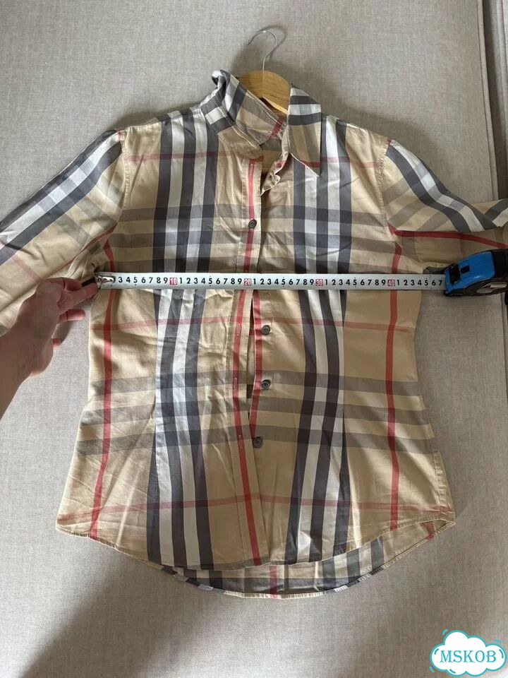 Рубашка Burberry женская фото 8