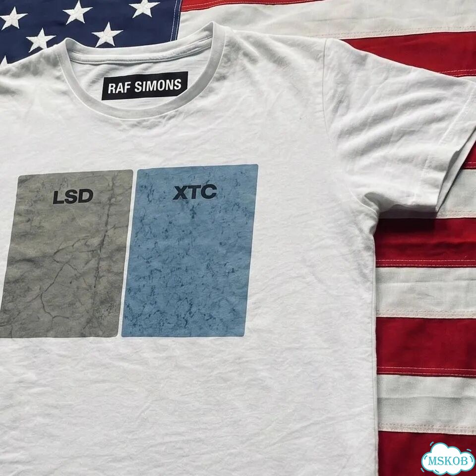 Футболка Raf Simons lsd mix archived tee фото 3