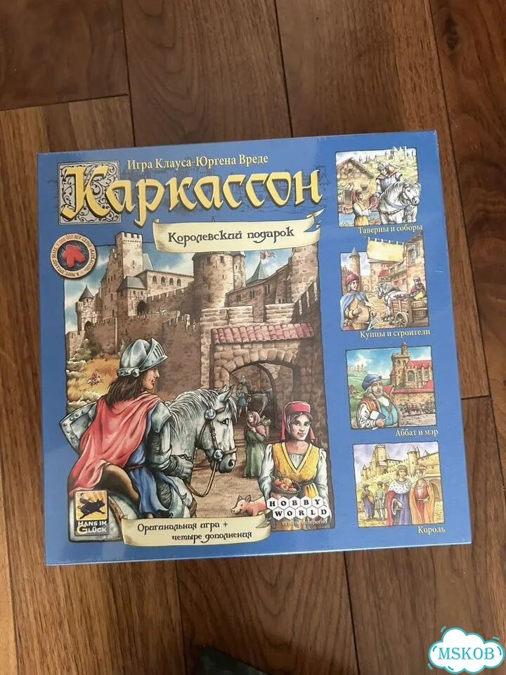 Настольная игра Каркассон фото 1