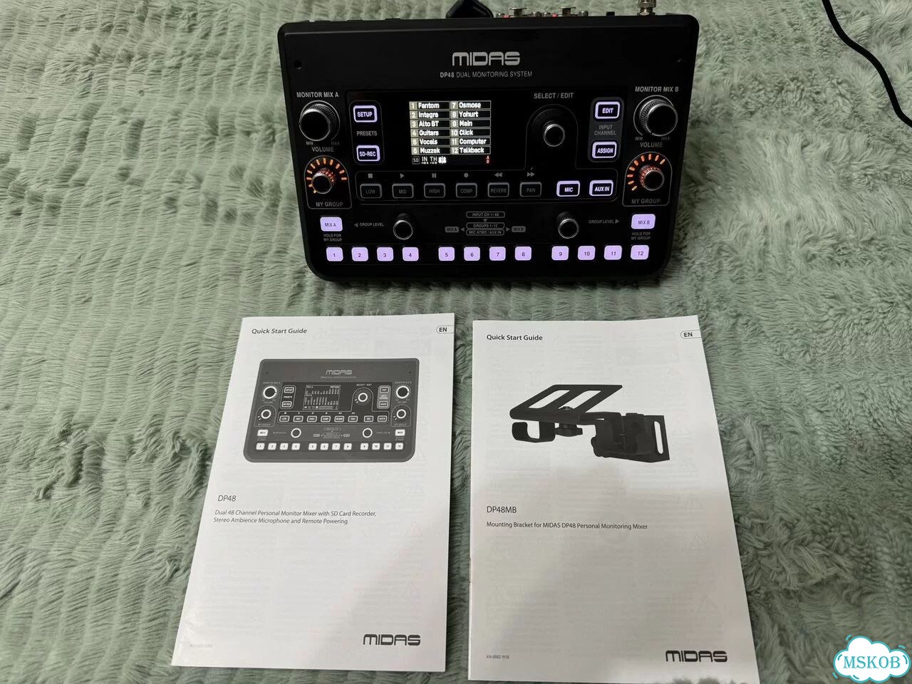 Midas DP48 Мониторный микшер + крепление на стойку фото 2