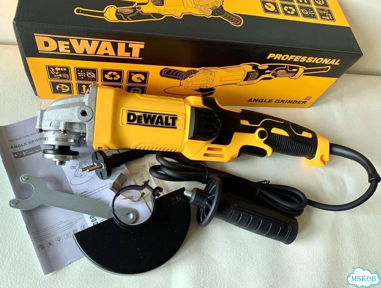 Болгарка Dewalt 1450 Вт фото 1
