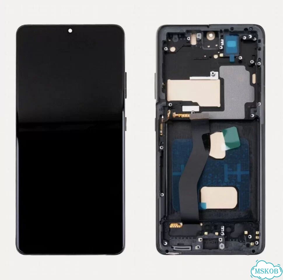 Дисплей Samsung S20 oled в рамке фото 2