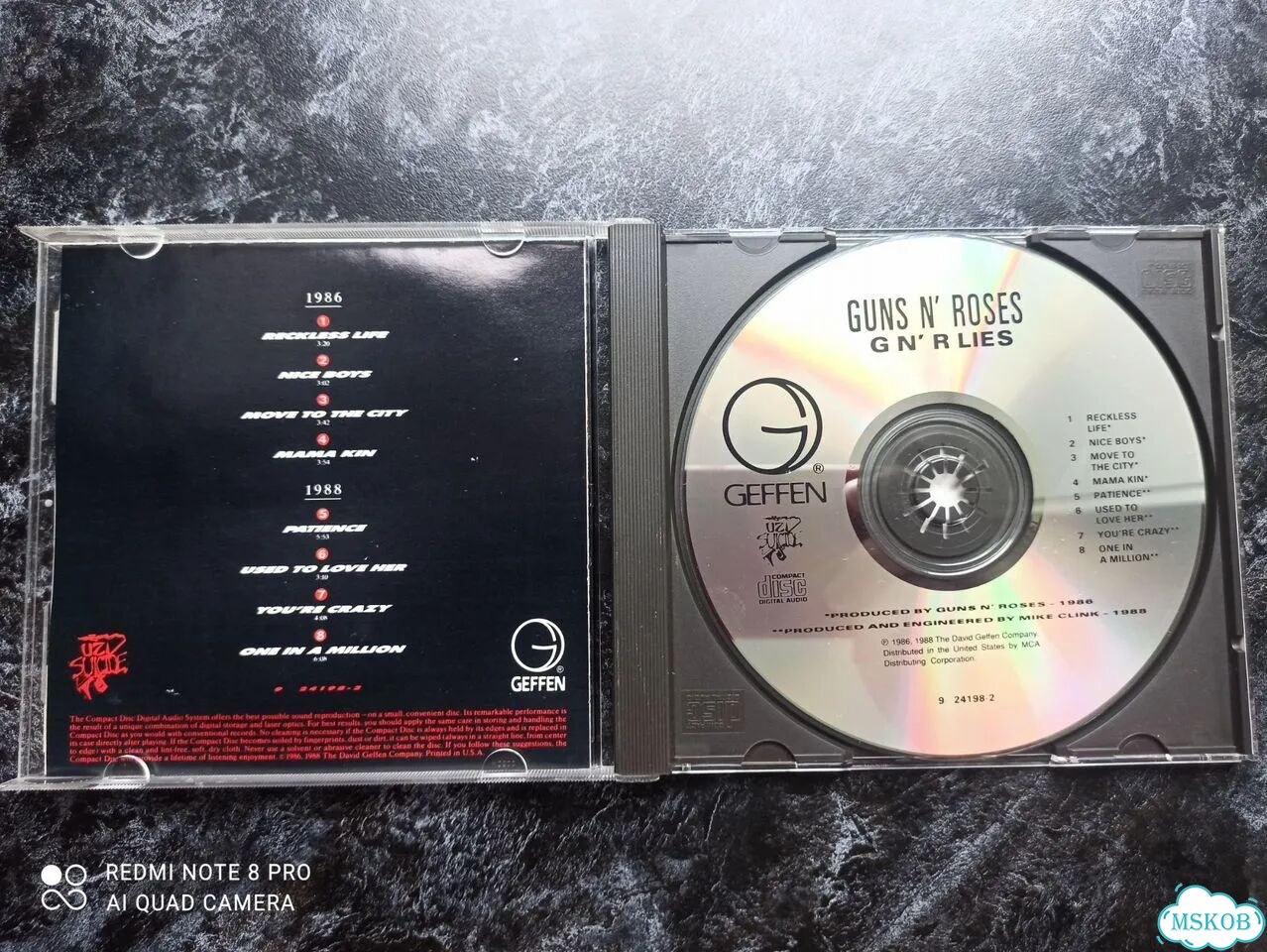 CD Guns n roses. GN'R lies фото 2