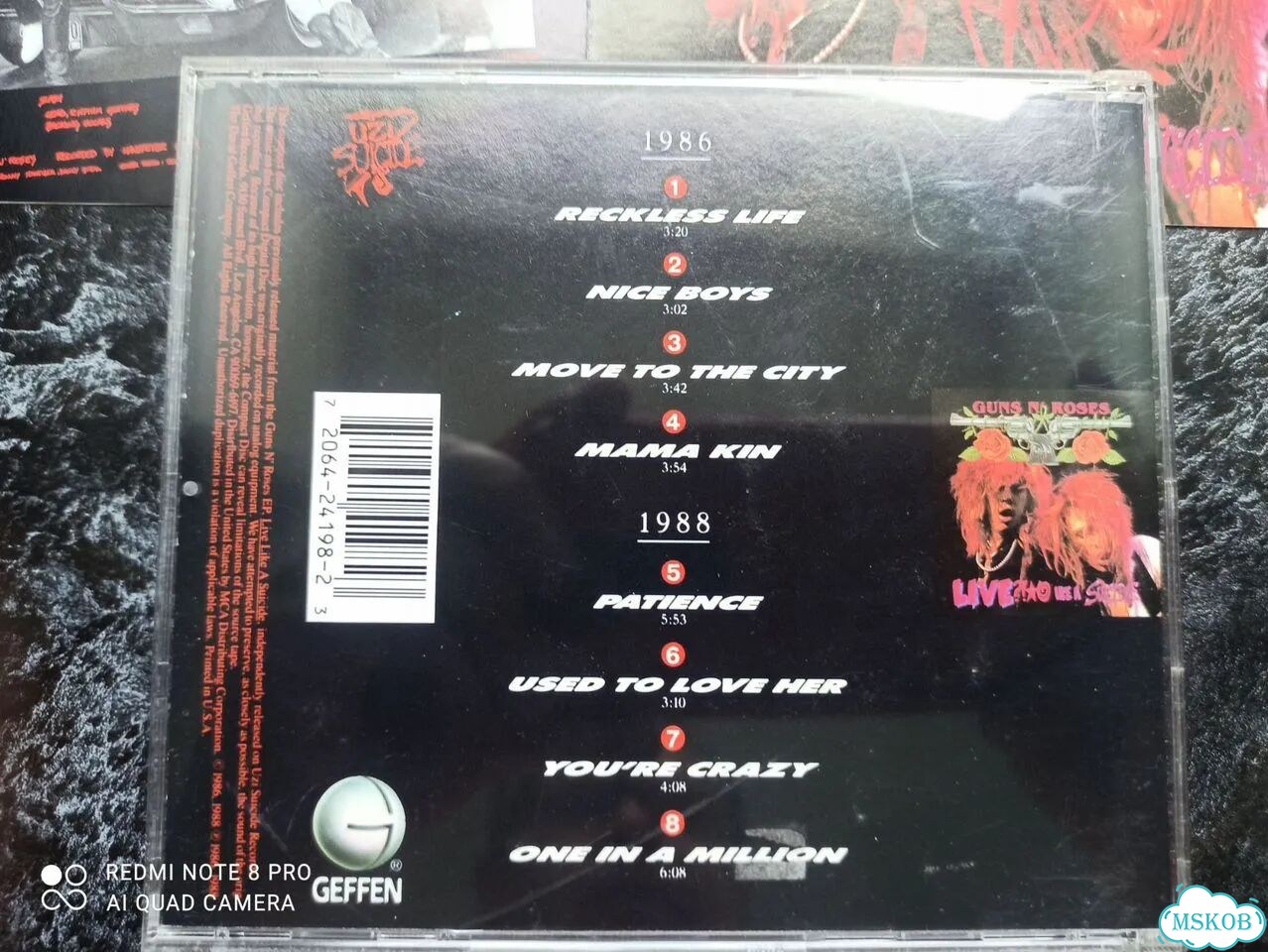 CD Guns n roses. GN'R lies фото 7