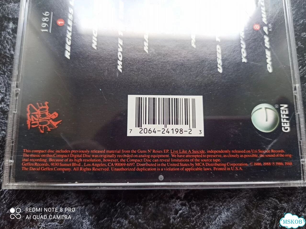 CD Guns n roses. GN'R lies фото 8