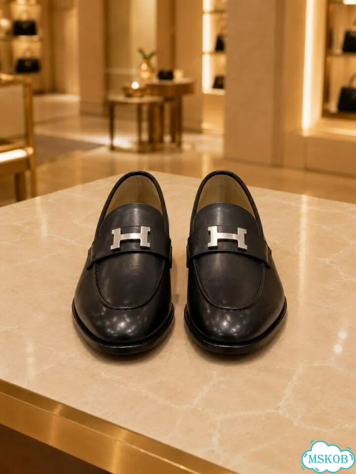 Лоферы мужские Hermes Paris фото 4
