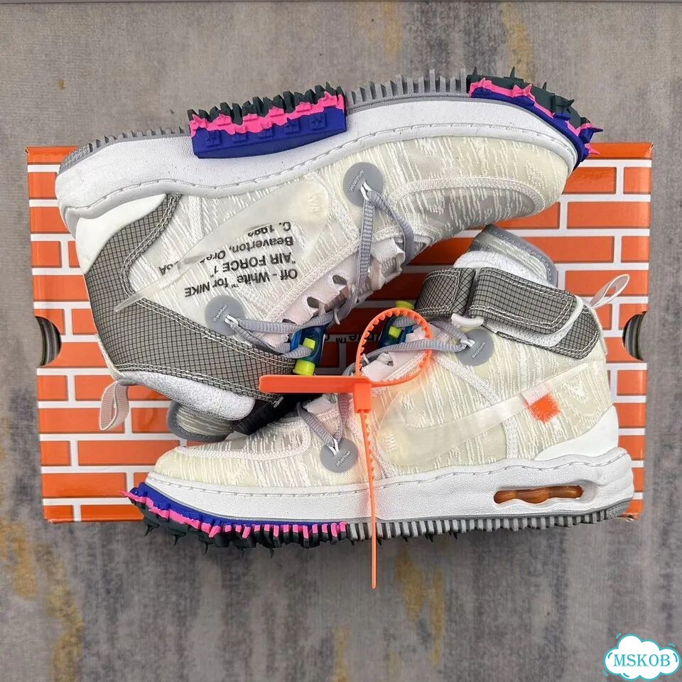 Nike Air Force 1 Off White Mid Оригинал фото 3