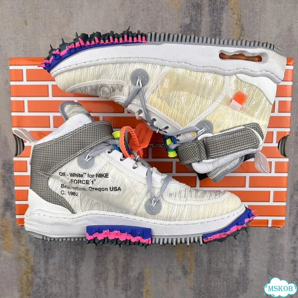 Nike Air Force 1 Off White Mid Оригинал фото 4