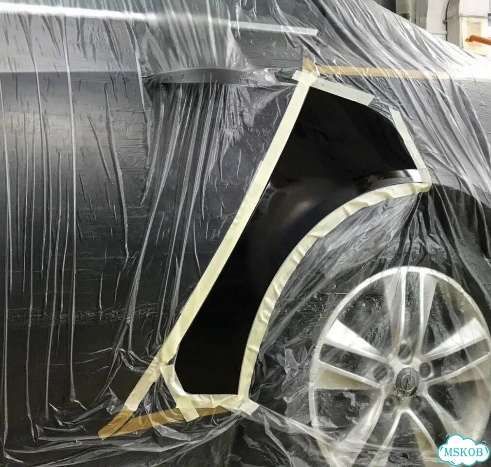 Локальная покраска кузова авто фото 8