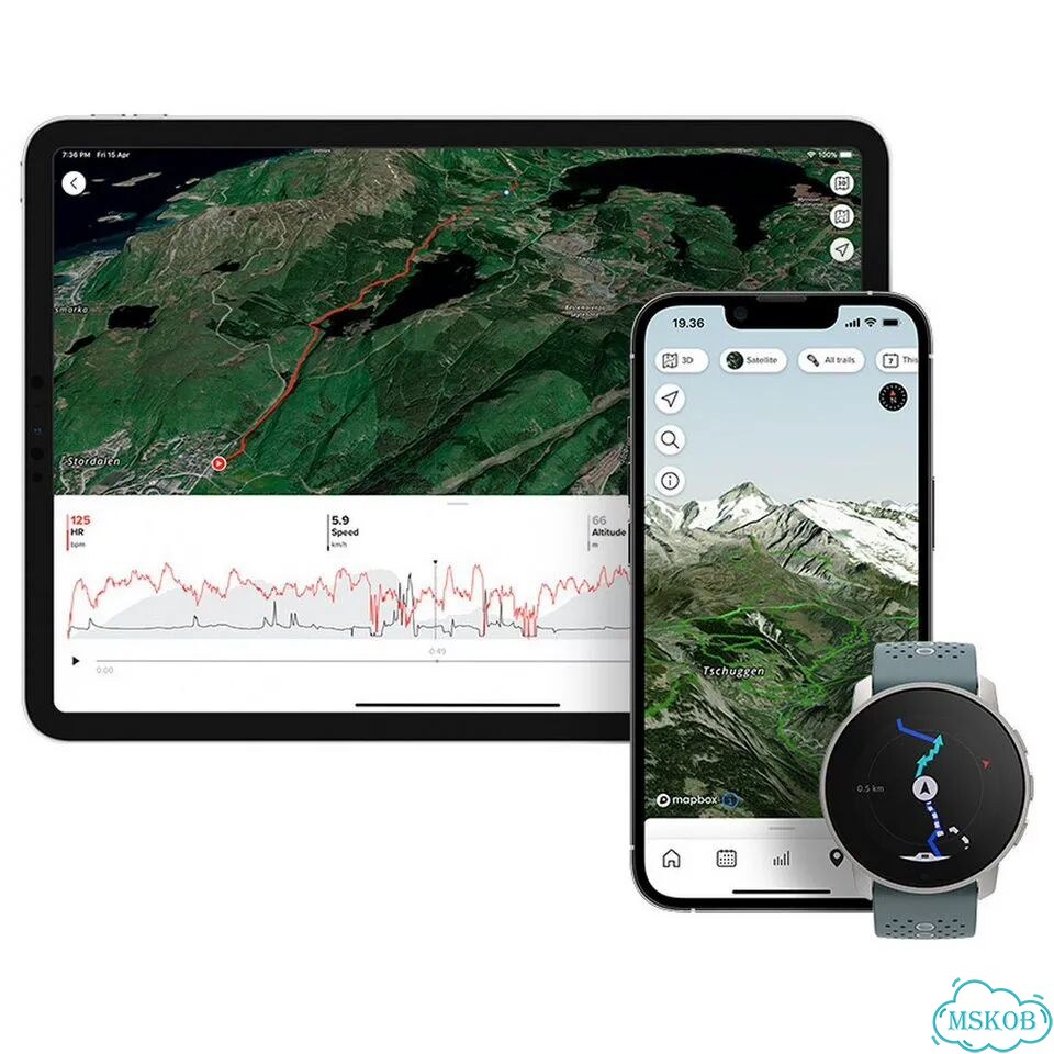 Suunto 9 Peak peak moss gray, Часы, gray фото 6