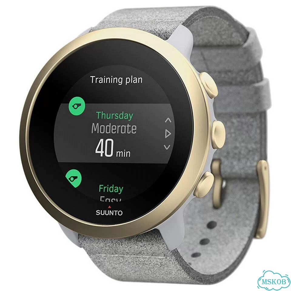 Suunto 3 Pebble white light gold, Часы, white light gold фото 2