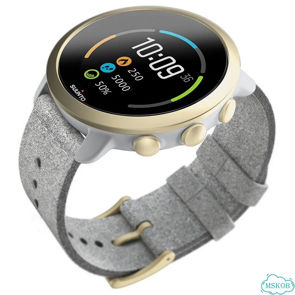 Suunto 3 Pebble white light gold, Часы, white light gold фото 3