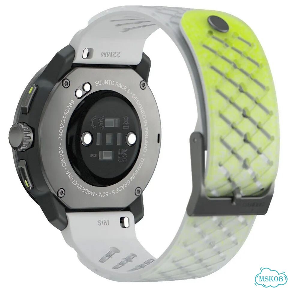 Suunto Race S, Часы, canary фото 3