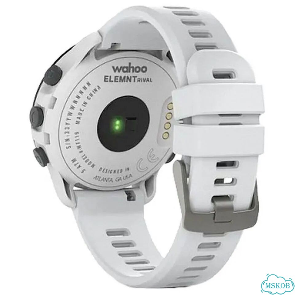 Wahoo Elemnt rival multisport GPS watch - white, Часы, blue фото 6