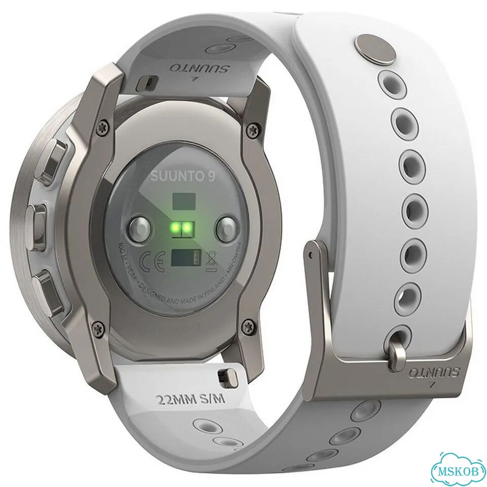 Suunto 9 Peak Birch White Titanium, Часы, white titanium фото 5