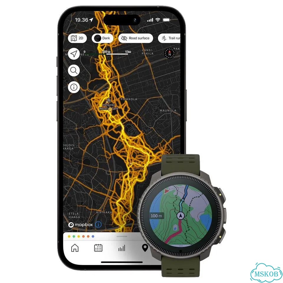 Suunto Vertical Titanium Solar, Часы, forest фото 3
