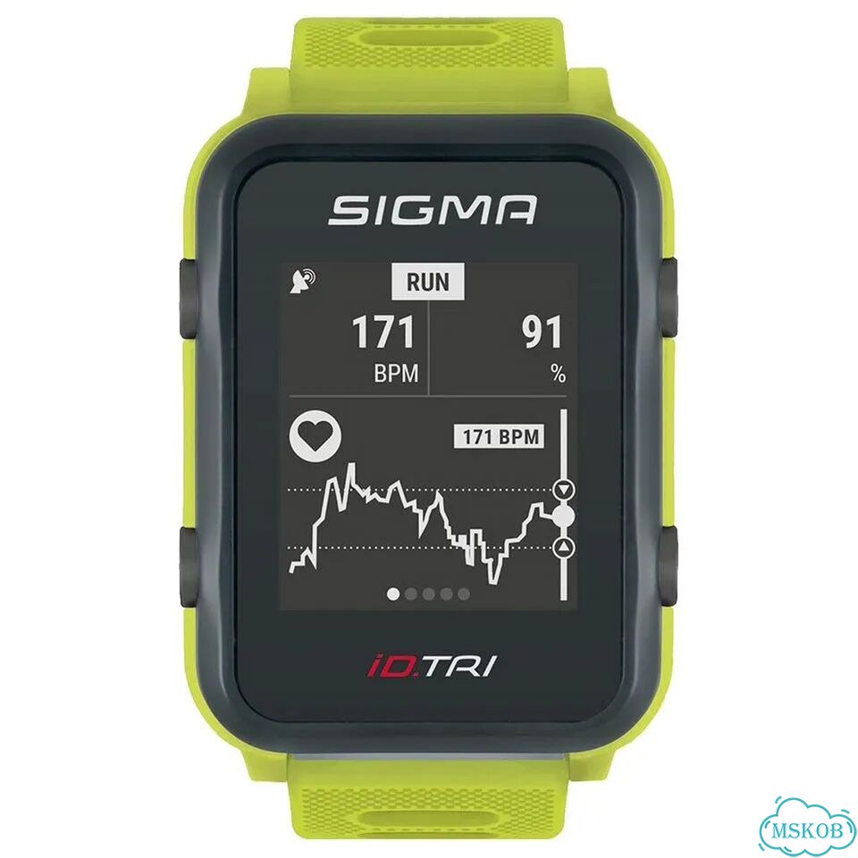 Sigma Id. Tri, Часы, neon green фото 1