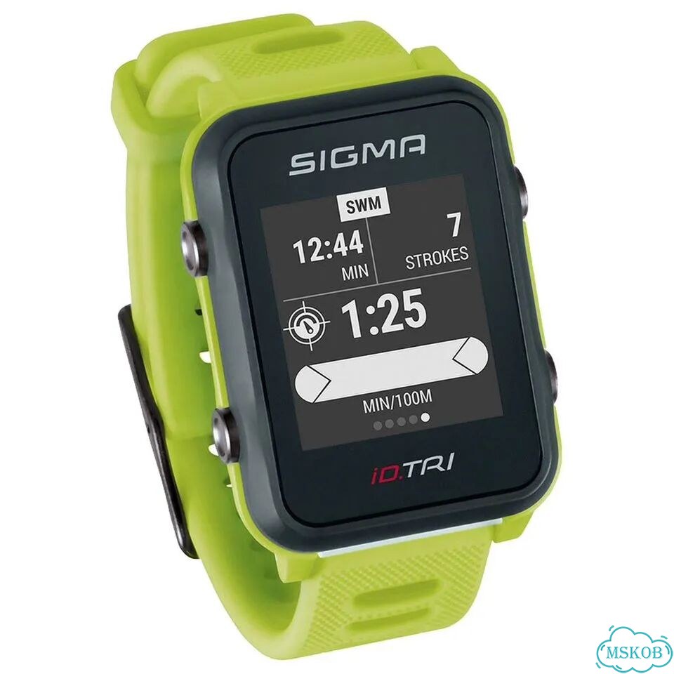 Sigma Id. Tri, Часы, neon green фото 2