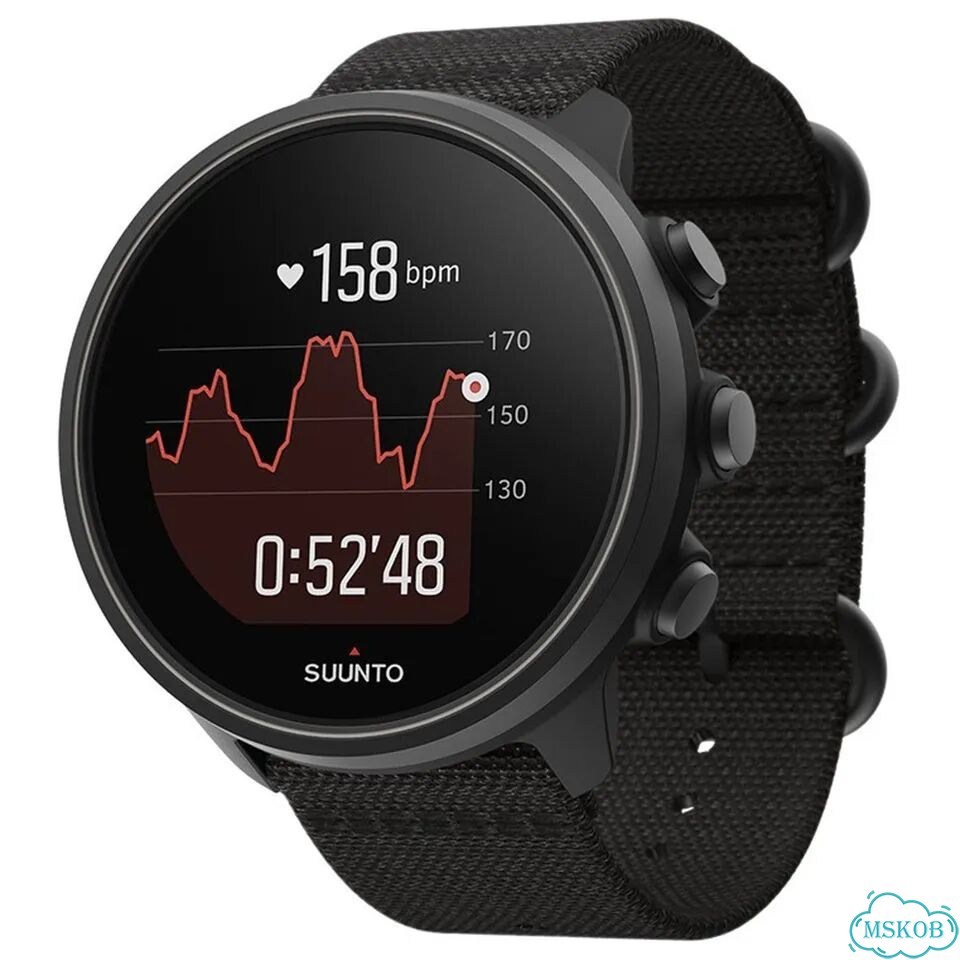 Suunto 9 Baro charcoal black titanium, Часы, charcoal black фото 2