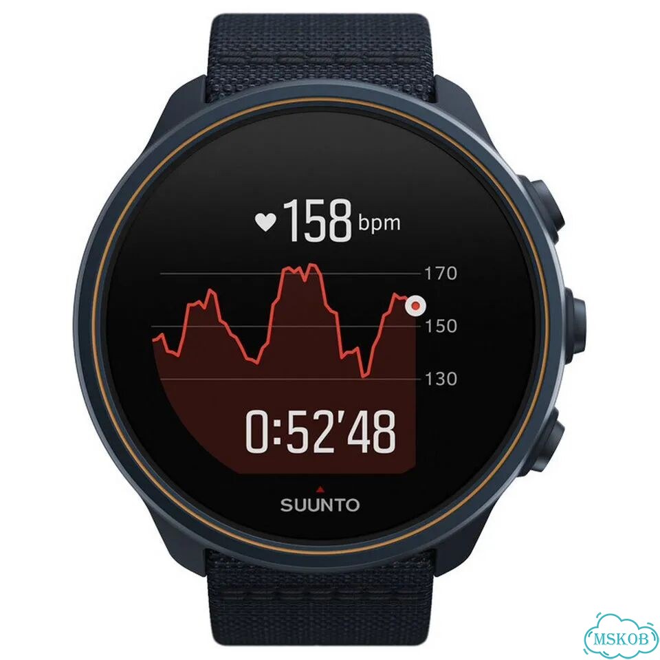 Suunto 9 Baro grafit blue titanium, Часы, grafit blue фото 1