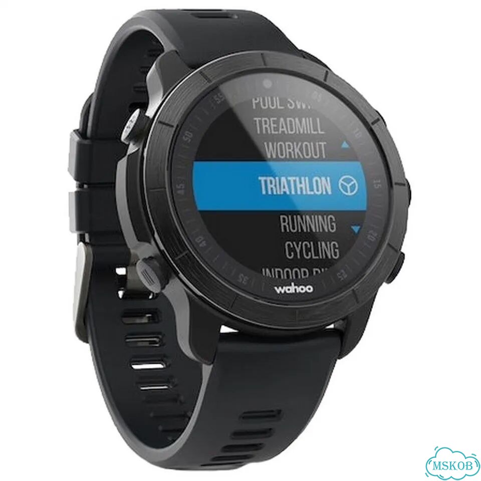 Wahoo Elemnt rival multisport GPS watch - black, Часы, blue фото 3