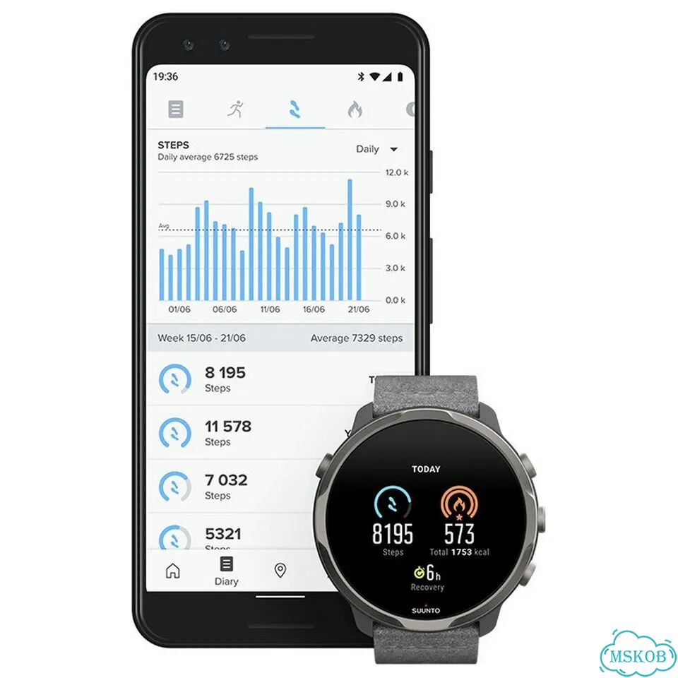 Suunto 7 graphite, Часы, graphite фото 5