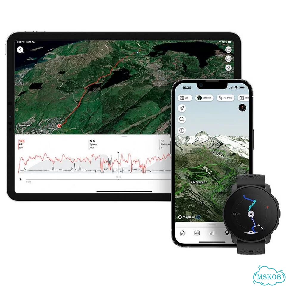 Suunto 9 Peak All Black, Часы, all black фото 6