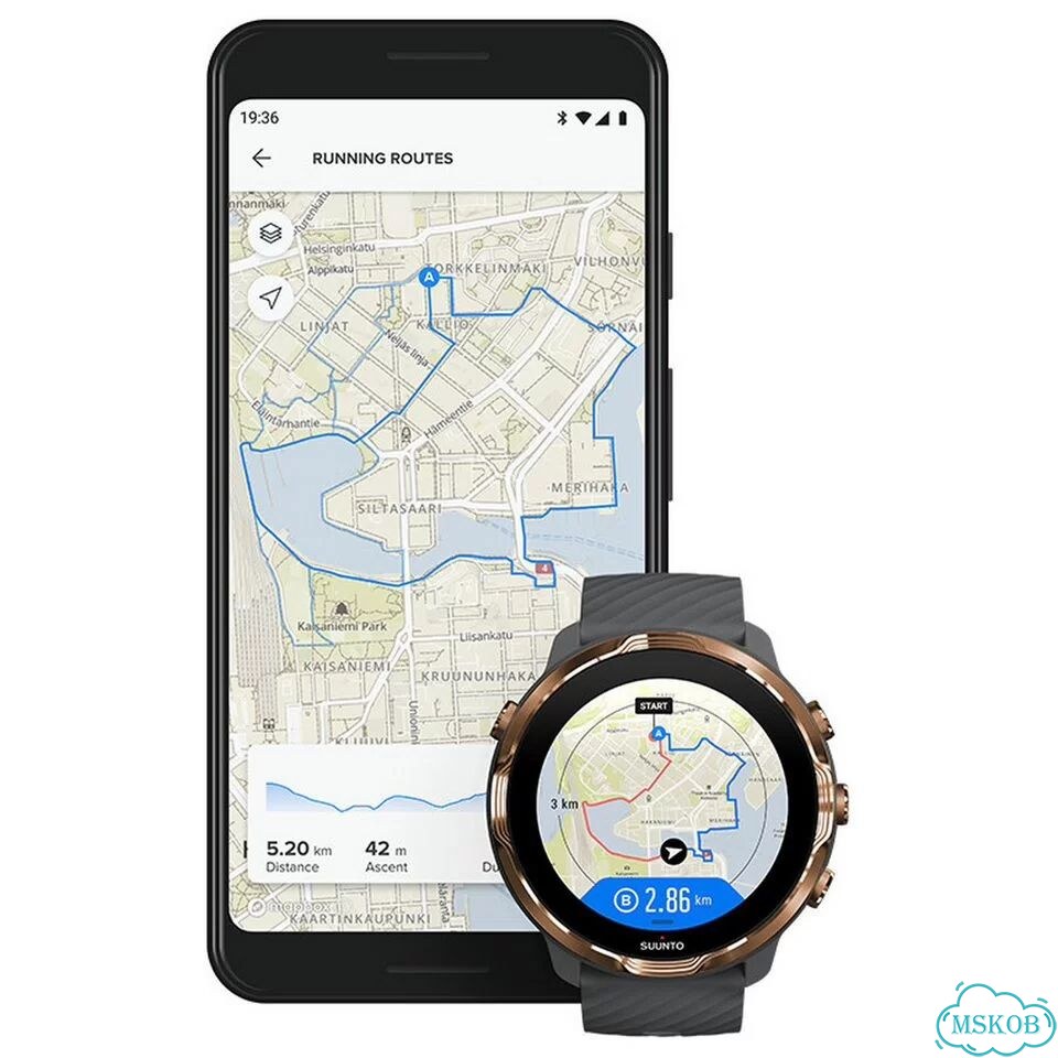 Suunto 7 graphite copper, Часы, graphite copper фото 5