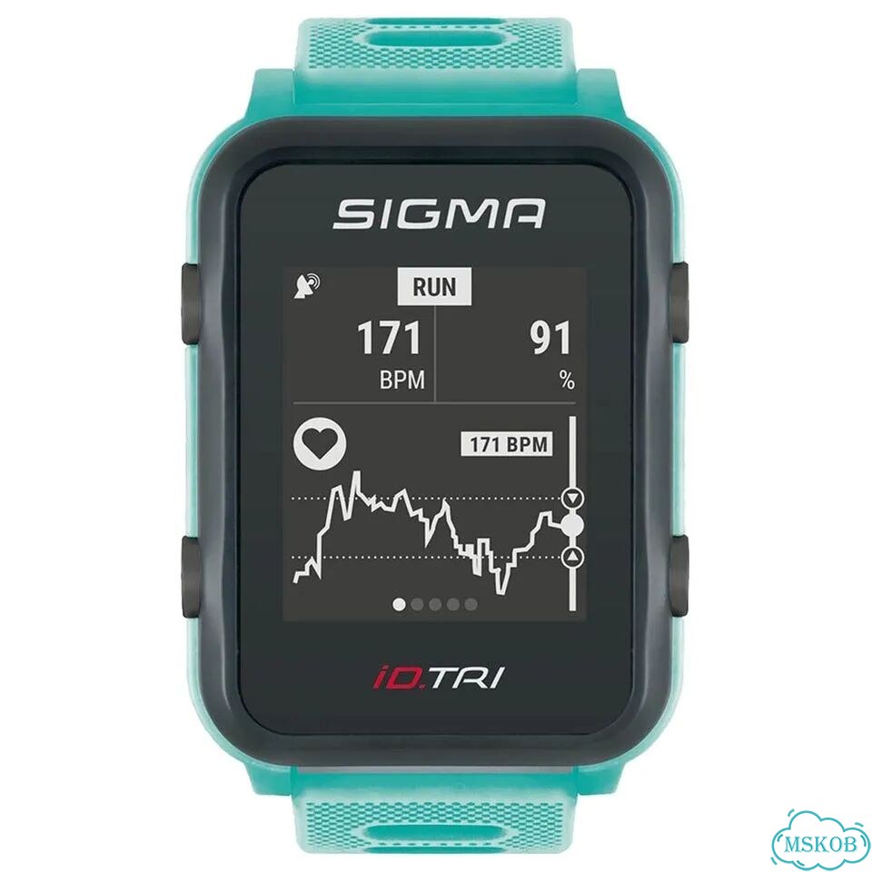 Sigma Id. Tri, Часы, neon-mint фото 1