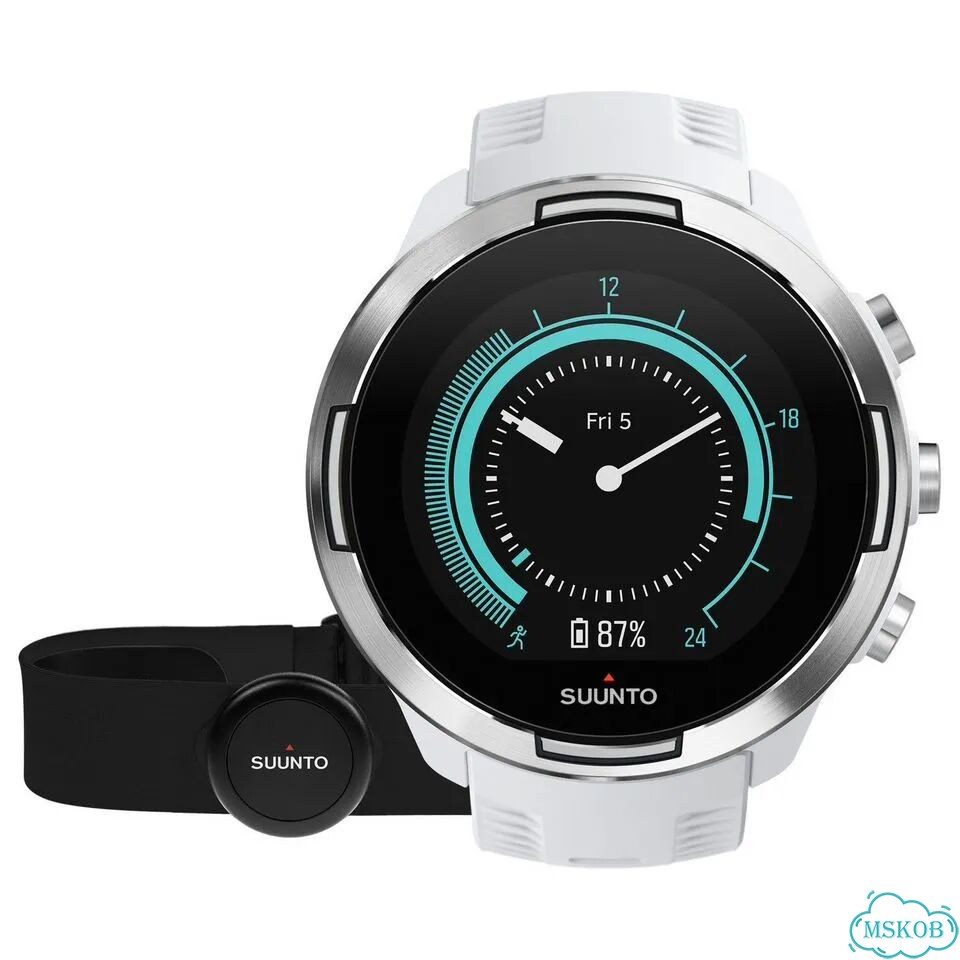 Suunto 9 Baro HR white, Часы, white фото 1