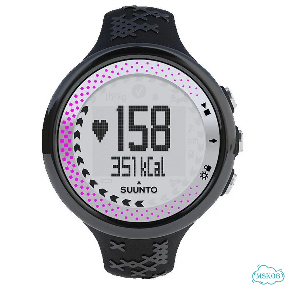 Suunto M5, Часы, black silver pink фото 1