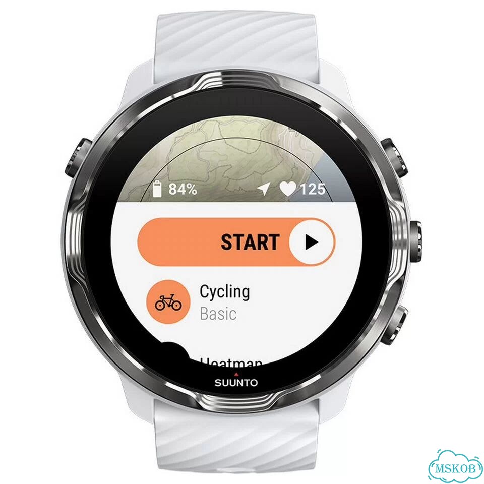 Suunto 7 white burgundy, Часы, white burgundi фото 1